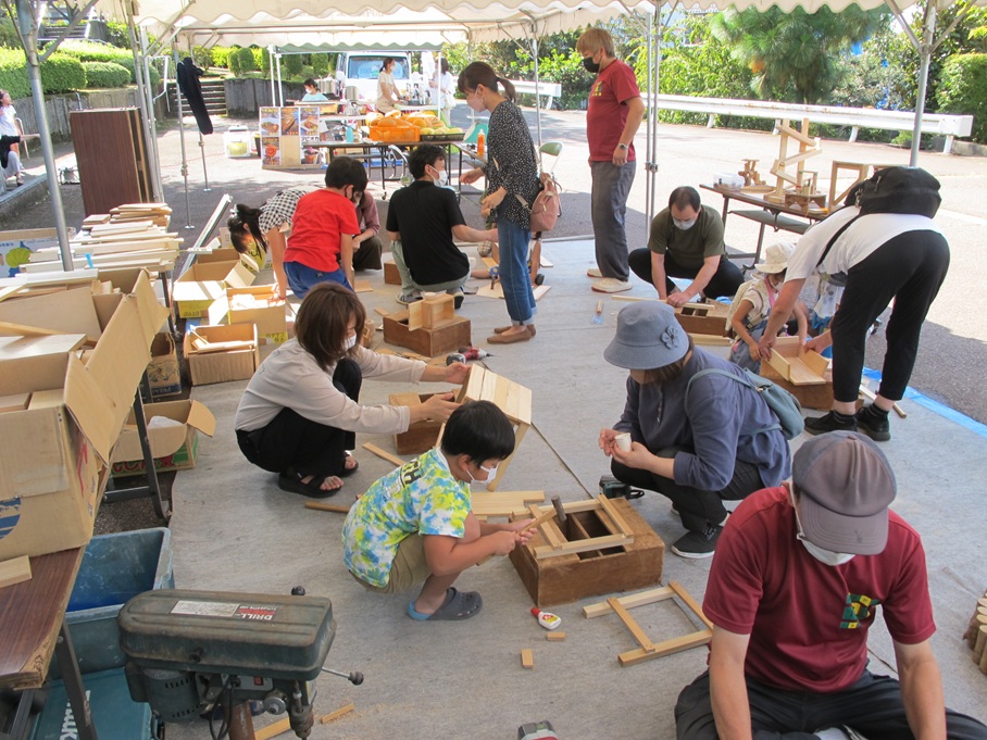 木工工作体験

