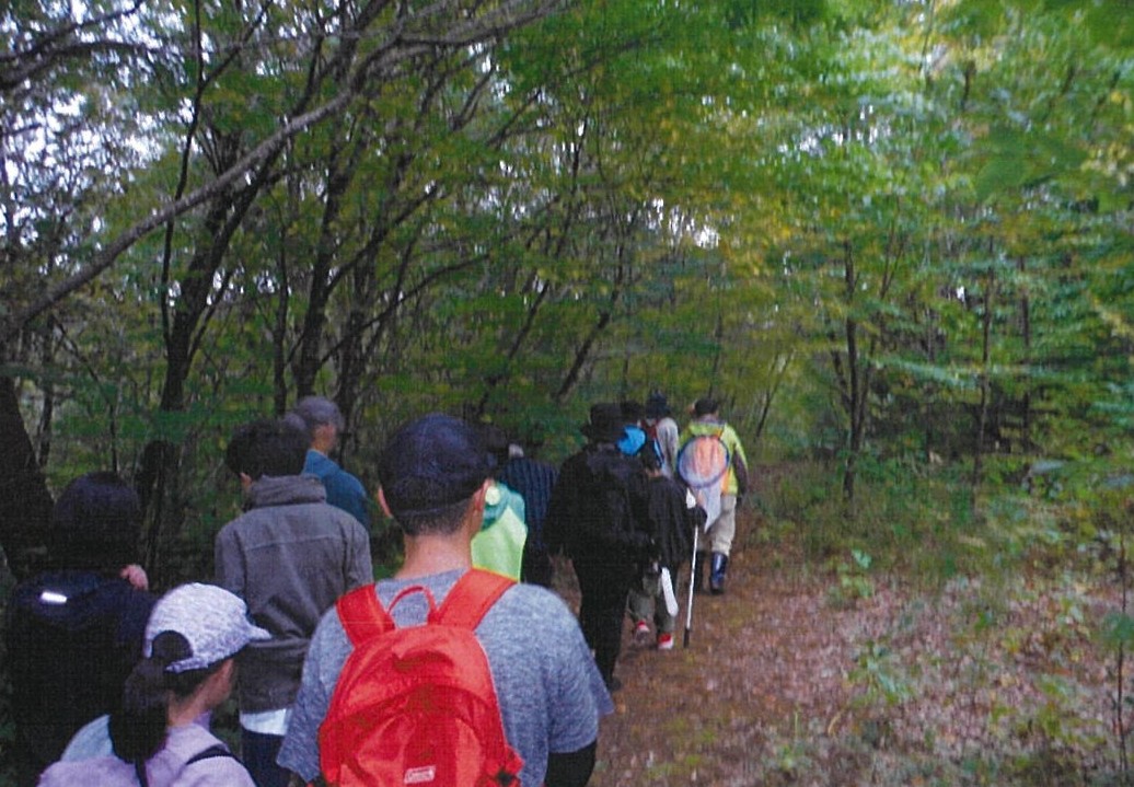 秋の自然観察会＆植樹